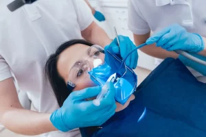 starting a dental procedure